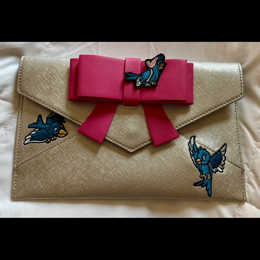 Cinderella Birds Envelope Clutch
